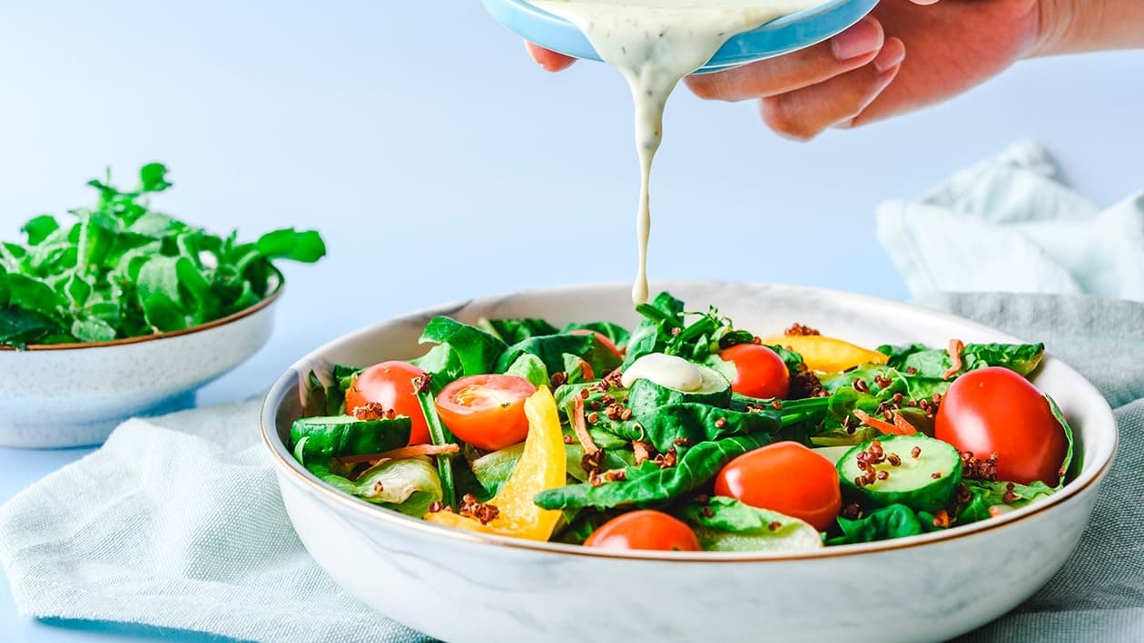 Ensaladas y productos de la huerta